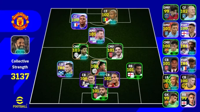 Android PWR 3137 | Rijkaard Epic DB, Alonso Epic DB, Robertson ST, Messi ST, Diouf Epic, Doue ST EFB292B 2026