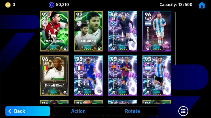 Android PWR 3137 | Rijkaard Epic DB, Alonso Epic DB, Robertson ST, Messi ST, Diouf Epic, Doue ST EFB292B 2026
