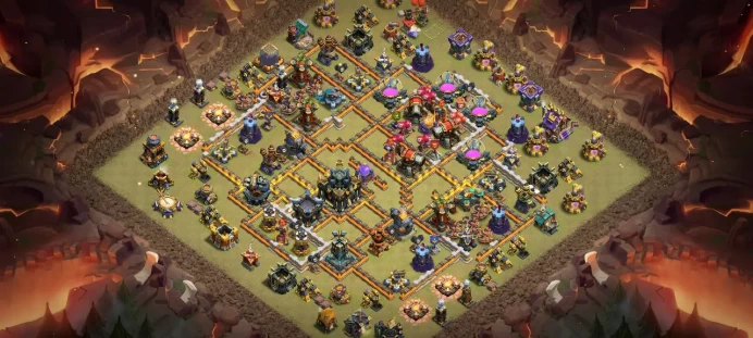 Th 17 Level 197 | Hero (51/54/44/31) | 5 Equipment Epic | 14 Magic Items | 4 Hero Skin | 1278 War Stars | 1542 Gems