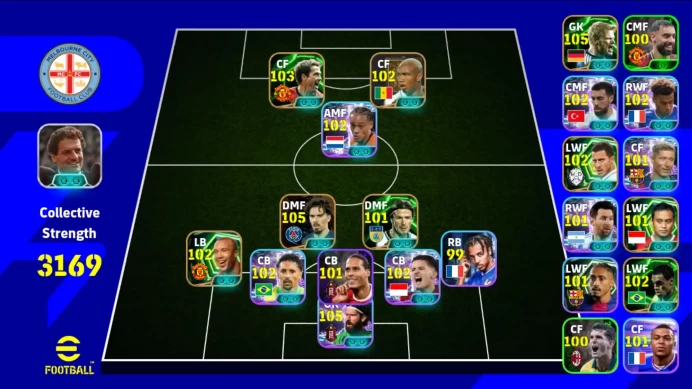 Android PWR 3169 | Vitinha B d'Or, Alisson ST, Xavi Simons ST, Hubner ST, Epic Etc EFB303B 2026