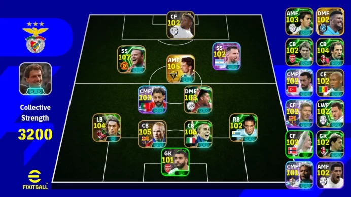 Android Pwr 3200 | Wayne Rooney Epic DB | Roberto Baggio Epic DB | Ronald Koeman Epic DB | Paolo Maldini |Detail SS EFB309B 2026