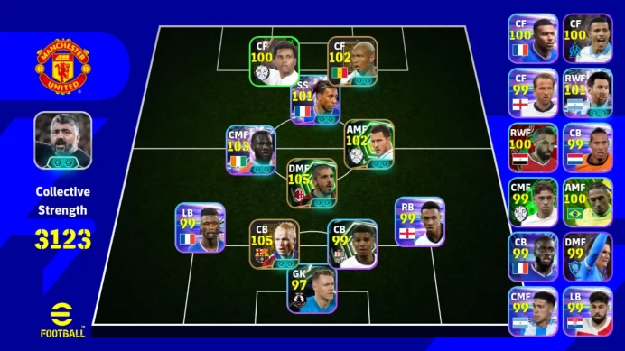 Android Power 3123 | Gennaro Gattuso Epic DB | Ronald Koeman Epic DB | Franck Kessie Show Time EFB317B 2026