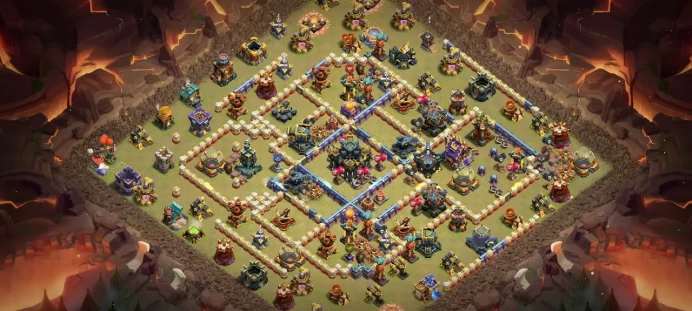 Th 17 Level 239 | Hero (91/95/71/50) | 4 Equipment Epic | 16 Magic Items | 8 Hero Skin | 2000 War Stars | 1192 Gems