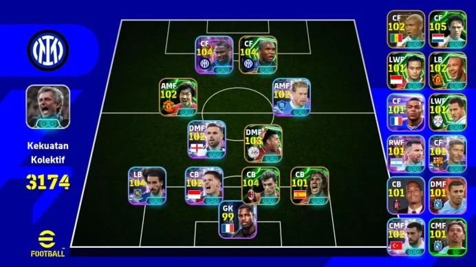 Android Pwr 3174| Etoo Epic db , Thuram Show time ,Cucurela Show time,Justin Hubner Show time,Maldini Epic db Etc.EFB365B 2026