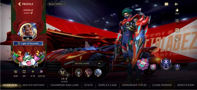[408][Android&İos][EU]Diamond+23Skin+Neon Daredevil Kai'Sa , Neon Daredevil Zed , Neon Daredevil Gragas , Soul Fighter Samira