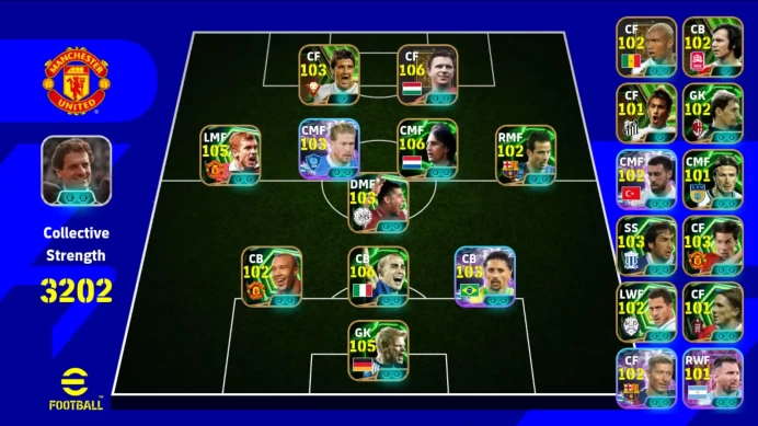 Android Pwr 3202 | Epics: Cruyff, Puskas, Scholes, O. Kahn, Cannavaro | ST: Marquinhos | EFB392B 2026 |