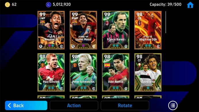 Android Pwr 3214 | Epics: Scholes, Peter, Alonso, Beletti, Forlan, Maldini | ST: Huijsen | EFB402B 2026