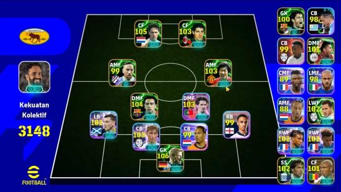 Android Pwr 3148 | Marco van Basten Epic db | Daniele Massaro Epic db | Park Ji-Sung Epic db | Xavi Epic db EFB419B 2026