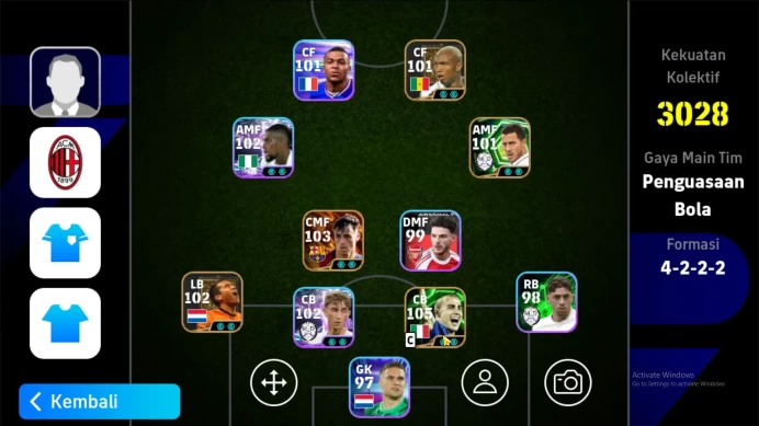Android Pwr 3028 | Pedri Big time | El-Hadji Diouf Epic db | G. van Bronckhorst Epic db | Fabio Cannavaro Epic db EFB425B 2026