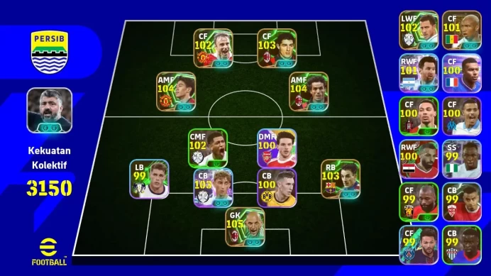 Android Pwr 3150 | Epics: Ferrer, Berbatov, Donadoni, Massaro, Diouf | ST: Huijsen | EFB449B 2026