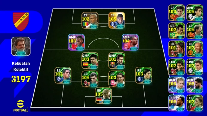 Android Pwr 3197 | ST: Leao, Olise | Epics: Adriano, Roberto Carlos, Maldini, Zanetti | EFB460B 2026