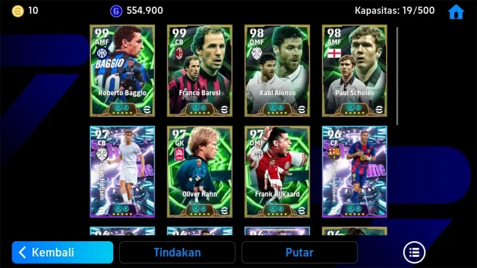Android Pwr 3181 | Fillppo Inzaghi Epic | Baggio Epic | Oliver Khan Epic | Orkun Showtime | Dean Showtime EFB479B 2026