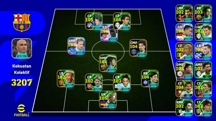 Android Pwr 3207 | ST: Saka, Emil Audero | Vitinha Balon d'Or | Epics: Edmilson, Stefano Fiore, Okhan | EFB487B 2026