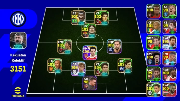 android Power 3151 | Krkic Epic DB | Zanetti Epic DB | Massaro Epic | Huijsen Show | Silvestre Epic | Diouf Epic EFB513B 2026