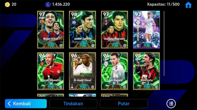 android Power 3151 | Krkic Epic DB | Zanetti Epic DB | Massaro Epic | Huijsen Show | Silvestre Epic | Diouf Epic EFB513B 2026