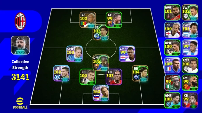android Power 3141 | Jan Oblak Show Time | Yaya Toure Epic DB | Javier Zanetti | kevin De Bruyne | Andrew Robertson EFB522B 2026