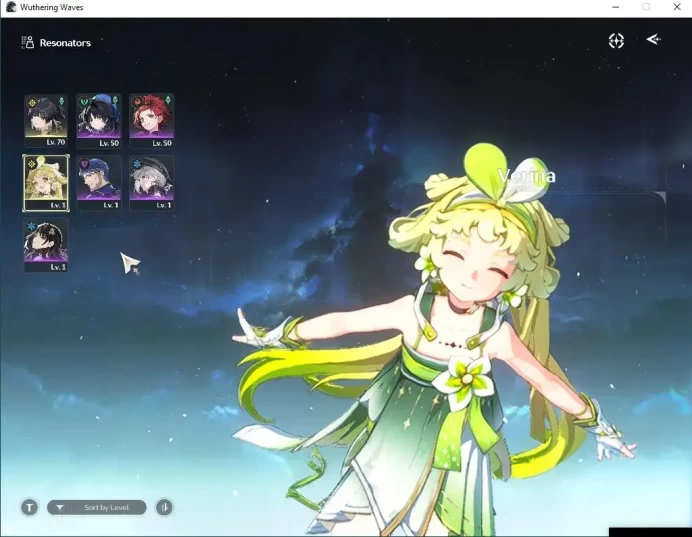 SEA| UL 46 | 58,3K Astrite,126 Lustrous Tide,Starter Gacha Selector On | Data Bank Lvl 29 | MC Female |Log Kuro|Check SS(WW3391)
