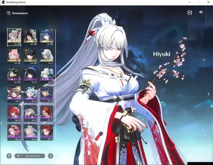 SEA | UL 45 | 3 Limited | Chisa+Sign,Hiyuki,Luno | Data Bank Lvl 5 | MC Male | Log Kuro | Check SS (WW3390)