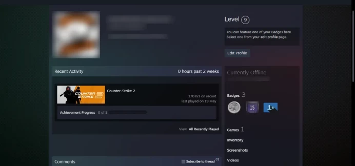 9 Level Steam_2017,10Y,5Y,Loyalty,Global_170hrs_no access to email (read description)