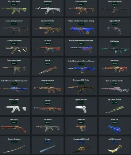 EU/TR %50 Cheap VP - ASCENDANT 1 - Champions 2023 Set - Oni Set - RGX Vandal - RGX Butterfly - PhaseGuard Vandal - Chaos Vandal - FULL ACCESS