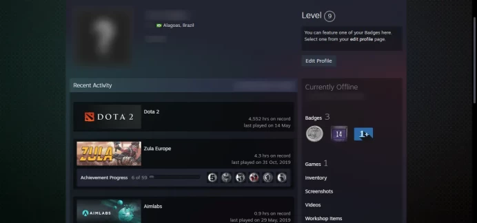 9 Level Steam_Dota2_Behavior 9785_ Ready For Ranked_4552 hrs _no access to email (read description)