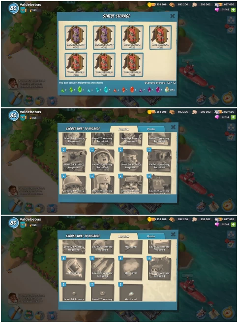 4 - Lv 80 | HQ 27 | PP 3550 | VP 355 | Many Prototype | 31142 Diamond | INSTANT DELIVERY! 