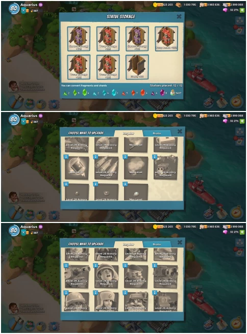 11 - Lv 80 | HQ 27 | PP 3407 | VP 387 | Many Prototype | 32274 Diamond | INSTANT DELIVERY! 