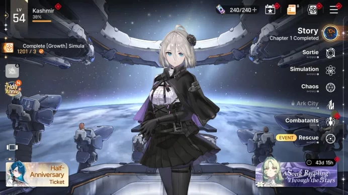 Asia | Lvl 54 | 8 SSR | Heidemarie ME2 | Rita | Selector On | More Detail Check SS | RA712B