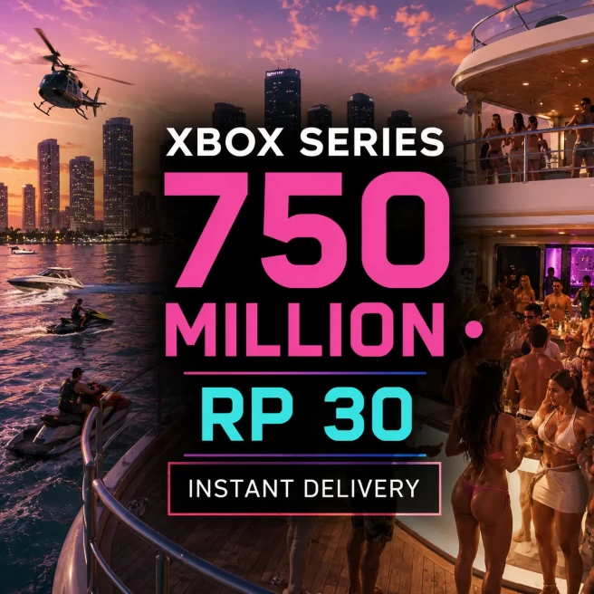 XBOX SERIES | Modded Account | 750M Total Assets | 48M Pure Cash | RP 30 | 24/7 Support | GCLD1102