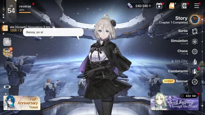 ASIA | Lvl 54 | 7 SSR | Heidemarie ME2 | Rita ME1 | Selector On | More Details Check SS | RA740B