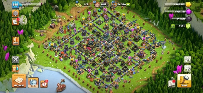 Town hall 17 XP 255, 11 equipment epic, C6280