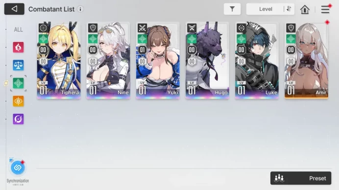 ASIA | Lvl 54 | 9 SSR | Heidemarie ME1 | Selector On | More details Check SS | RA752B