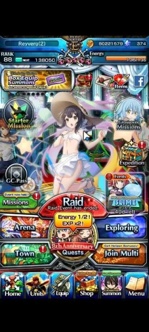 Global|Rank 88|12 Ascend|[2x Okarun TW,Emiya TW,S Chloe]+TW,S Miyu,Chloe,FS Hazuki,Etc|Lpot 154|Check SS|(GS2282)