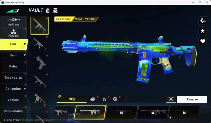 ASIA | 1 ETERNAL: Desert Eagle-Scorpius | 5 Legendary Guns |Legend Skin Ethan-Codebreaker|More Check SS BS1033B