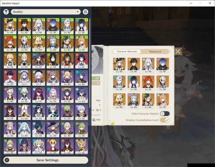 ASIA|AR 58|Prem team Flins|12 Limited + 7 (*5Wep)|[Yelan,Xilonen]+Sign,Navia,Skirk,Flins,Mavu,etc|Mc Male|TakeMail|(GI6579)