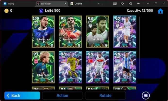 Android|PW 3141|Eden Hazard Epic,Pep Guardiola epic,Xabi Alonso Epic,Dean Huijsen ShowT,Oliver Khan Epic|2026|Check SS EFB1576B