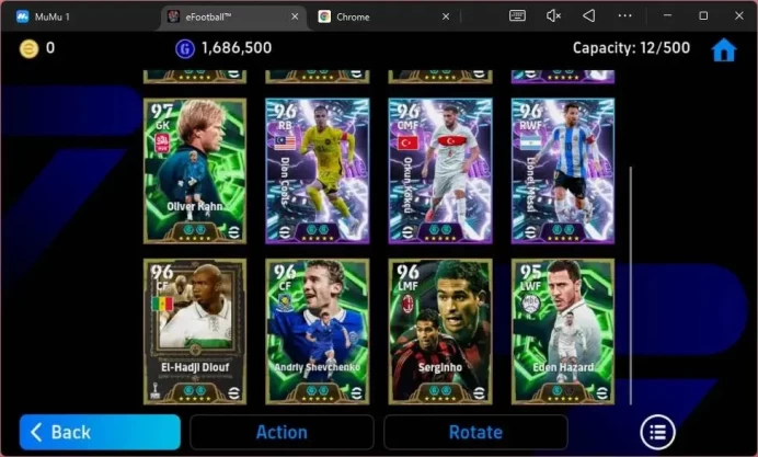 Android|PW 3141|Eden Hazard Epic,Pep Guardiola epic,Xabi Alonso Epic,Dean Huijsen ShowT,Oliver Khan Epic|2026|Check SS EFB1576B