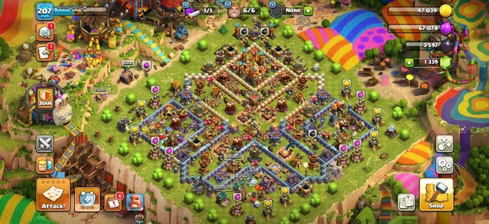 Town hall 16 Xp 207, 11 equipment epic, C6288