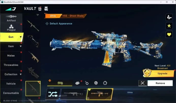 ASIA | MCX-EVA-00 (EVA)|BLEACH Byakuya,Ethan|1 Ultra Gun|1 Leg Melee|1 Leg Gun|5 BLEACH Chests|More Check SS BS1043B