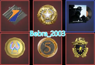 CS2 Prime 348 hours+5Medals(Premier Season One Medal/2025 Service Medal/5Y/Loyalty Badge/Global Offensive Badge)