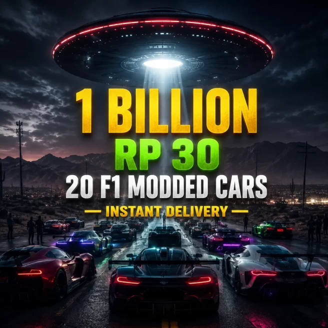 PS5 | Modded Account | 1B Total Assets | 304  Deluxos | 26M Pure Cash | RP 30 | 20 F1 Modded Cars | 24/7 Support | ARX137