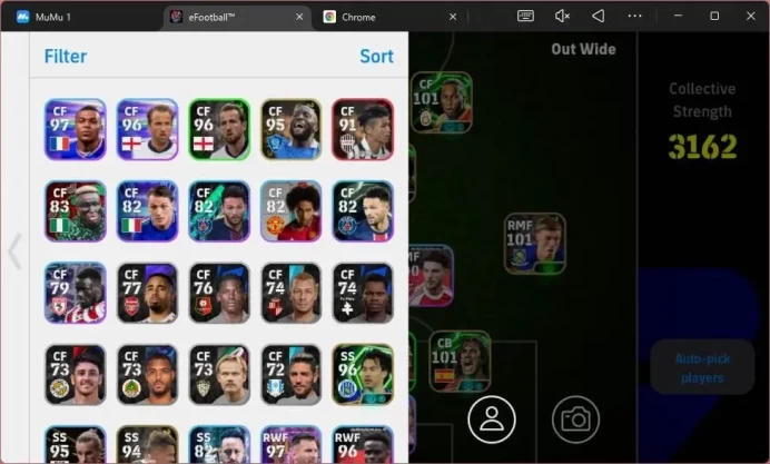 Android|PW 3162|Epic Matthaus,Baresi,Basten,Hazzard,Puyol|SHW Savic,De Bruyne,Marmoush,Olise,Messi(2)etc|2026|Check SS EFB1587B