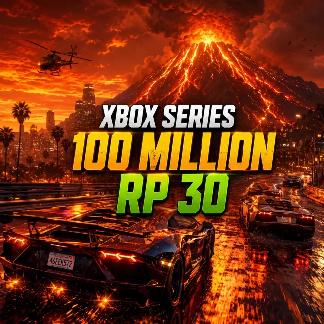 XBOX SERIES | Modded Account | 100M Total Assets | 24M Pure Cash | RP 30 | Instant Delivery | ARXGXS-120