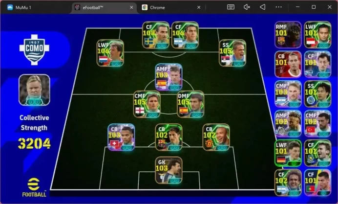 Android|PW 3204|Epic Ibrahimovic,Nistelrooy,Lampard,Guardiola|SHW Allister,Olmo,Neymar,Akanji,Kokcu etc|2026|Check SS EFB1589B