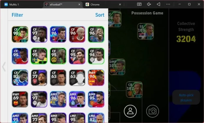 Android|PW 3204|Epic Ibrahimovic,Nistelrooy,Lampard,Guardiola|SHW Allister,Olmo,Neymar,Akanji,Kokcu etc|2026|Check SS EFB1589B