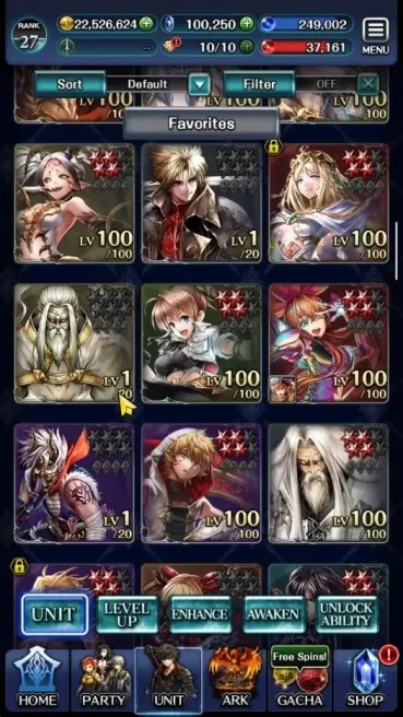 GLOBAL|Rank 27|100K Crystal|Collab [Benimaru,Hinata,DL Rimuru] +[SM Sera,Arkh KoD,G Lilaha,Etc]|4 UR 38 SSR Ark|Code Only|LC1282
