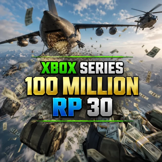 XBOX SERIES | Modded Account | 100M Total Assets | 24M Pure Cash | RP 30 | Instant Delivery | ARXGXS-124