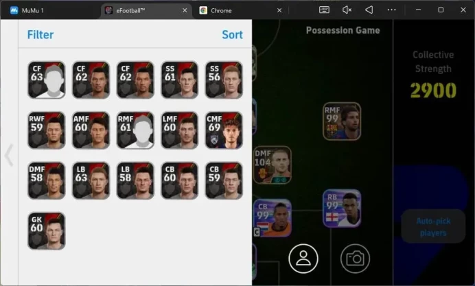 Android|PW 2900|Epic De Rossi, Shevchenko|Showtime Messi, Assensio etc|2026|Check SS EFB1584B