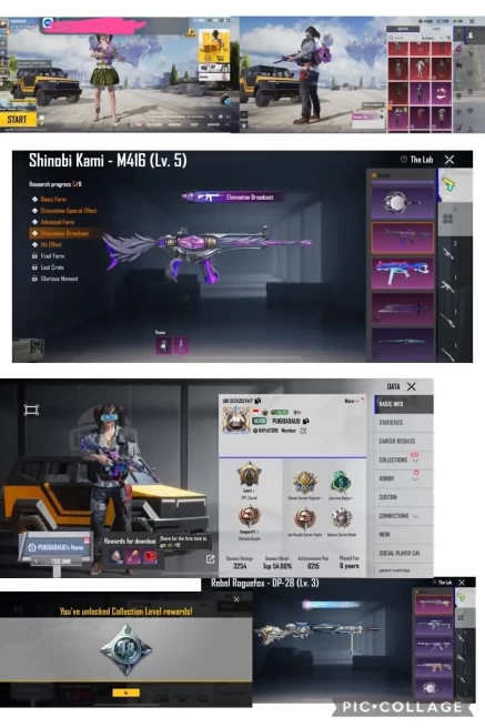 M416 Shinobi Kami lvl-5 [ Hit effects] global!