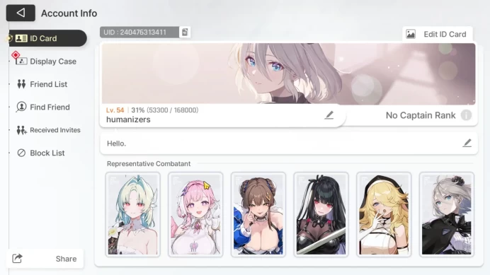 ASIA | Starter 6 Limit, Heidemarie E1, Diana, Yuki, Rin, Orlea, Renoa |  RA694B |